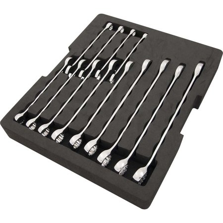 DYNAMIC Tools 14 Piece Metric Combination Wrench Set With Foam Tool Organizer D105108